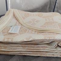 Coperta estiva matrimoniale made in Italy 