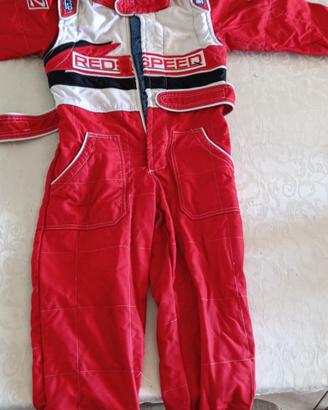 tuta kart bambino