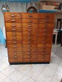 Schedario vintage 