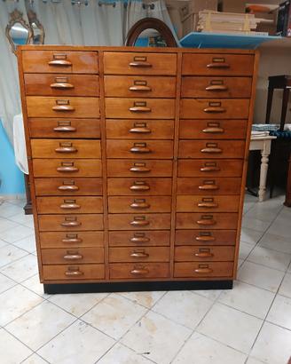 Schedario vintage 