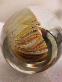 Uovo in vetro di murano SIlvano Signoretto