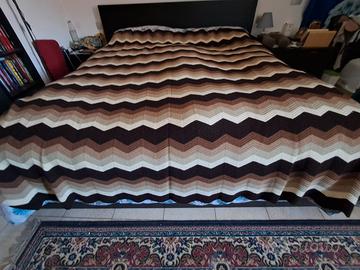 copriletto matrimoniale in  lana 