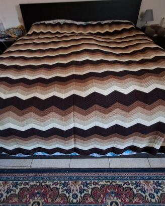 copriletto matrimoniale in  lana 