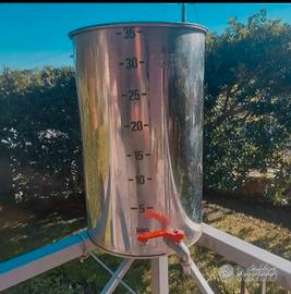 Fusto inn acciaio inox.