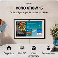 Amazon Echo Show 15 fire tv NUOVO + Telecomando