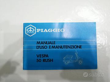 Libretto Originale Piaggio Vespa PK 50 XL
