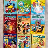 Lotto 9 Topolino 1987 da numero 1651 a 1659 vintag