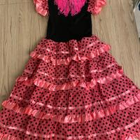 Vestito da carnevale da spagnola