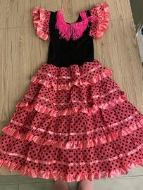 Vestito da carnevale da spagnola