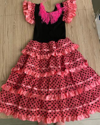 Vestito da carnevale da spagnola