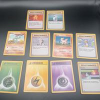 Lotto carte Pokemon Ita Set Base condizioni top