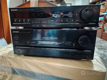 Coppia Pioneer A-Z460 + Equalizzatore GR-Z460