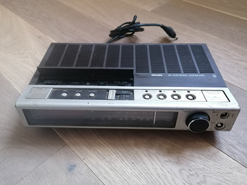 Radio Sveglia Transistor Anni 80 Philips 893