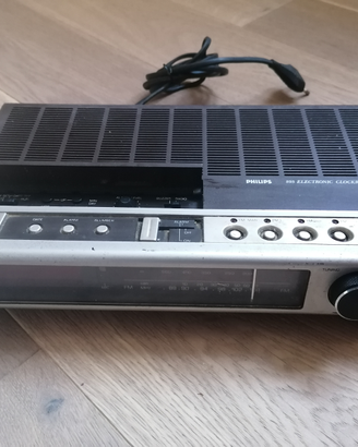 Radio Sveglia Transistor Anni 80 Philips 893