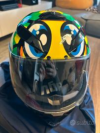 Casco AGV K3 sv replica VR46 tartaruga tgS