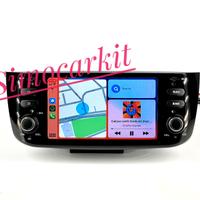 CAR TABLET ANDROID AUTO CARPLAY PER FIAT PUNTO EVO