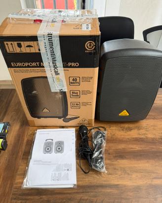 Cassa amplificata Bluetooth 40W con microfono