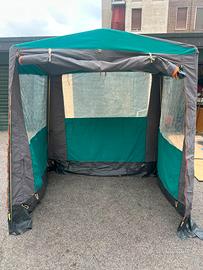 tenda per giardino  veranda con telo frontale 