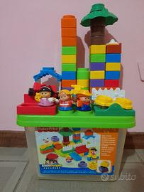 costruzioni fisker price 40 pezzi da 1 a 4 anni 