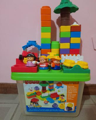 costruzioni fisker price 40 pezzi da 1 a 4 anni 