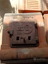 Rara Stufa d'epoca BREVETTATA BECCHI FORLÌ