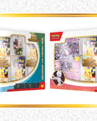 Collezioni Pokemon 30° Mew/Mewtwo e Ditto