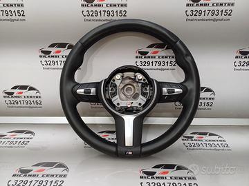Volante multifunzione sterzo in pelle m sport bmw