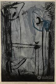 Tommaso Cascella,senza titolo,1985,litografia 3/7