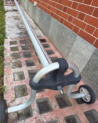 Rullo avvolgi telo piscina