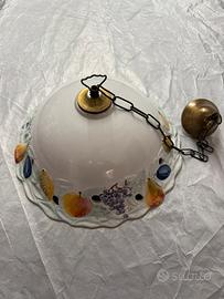 Lampadario in ceramica