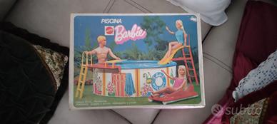 barbie piscina  dei sogni  mattel anni 80