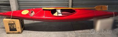 Kayak monoposto 390 cm con pagaia Azzali