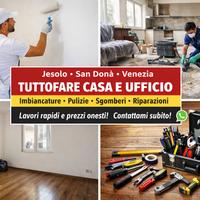Tuttofare casa e ufficio Jesolo San Donà Venezia
