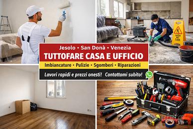 Tuttofare casa e ufficio Jesolo San Donà Venezia