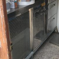 BANCOFRIGO/BAR REFRIGERATO IN ACCIAIO INOX