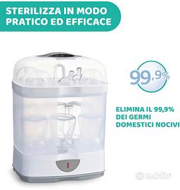 Sterilizzatore CHICCO 2 in 1. Sterilizza in 5 minu