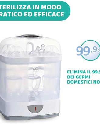Sterilizzatore CHICCO 2 in 1. Sterilizza in 5 minu