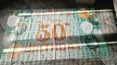 striscione  50 anni