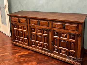 Credenza Antica in Legno Massello