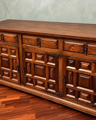 Credenza Antica in Legno Massello