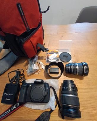 Kit Canon 60d reflex 