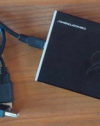 Adattatore HDD-USB Conceptronic con disco 320GB