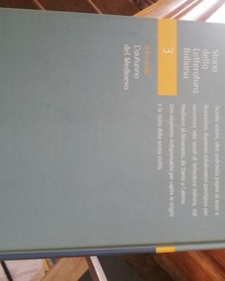 storia della letteratura italiana VOL 3