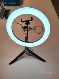 Luce ad anello ring light per cellulare