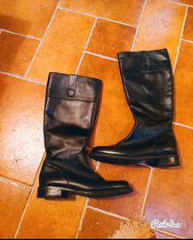 Stivali in simil pelle