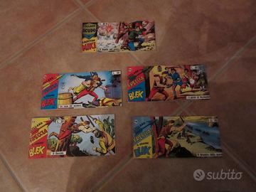 strisce IL GRANDE BLEK e CAPITAN MIKI anni '60