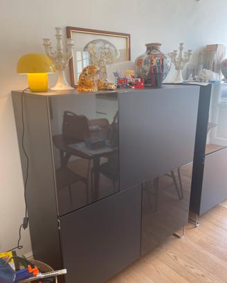 Mobile Lago 36e8 nero - Daniele Lago - 120x52x134