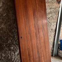 Portone blindata in vero legno