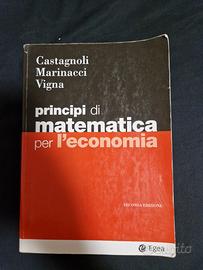 principi di matematica per l'economia 