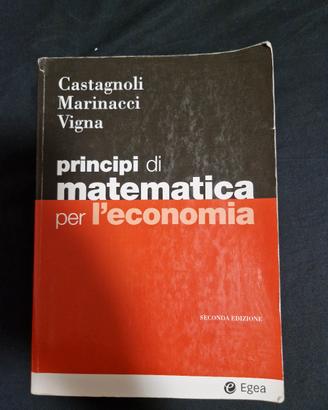 principi di matematica per l'economia 
